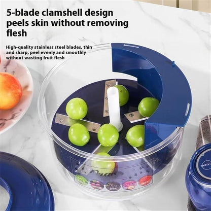 Electric Grape Peeler, Automatic Small Fruit Garlic Peeler Machine, Cherry Tomato Garlics Peeler Skin Remover Tool, Rechargeable Home Kitchen Fruit Skin Peeler for Grapes, Cherry Tomatoes